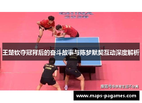 王楚钦夺冠背后的奋斗故事与陈梦默契互动深度解析